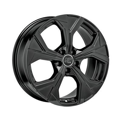 MSW MSW 43 GLOSS BLACK - 20x8 - 5x112 - CB: 66.6 - ET43 - Darkside